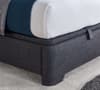 Appleby  Slate Grey Fabric Ottoman Storage Bed