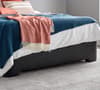 Appleby  Slate Grey Fabric Ottoman Storage Bed