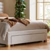 Arabella Grey Velvet 3 Drawer Storage Bed