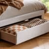 Arabella Grey Velvet 3 Drawer Storage Bed