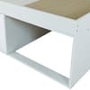 Arctic White Wooden Low Sleeper Storage Bed