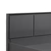 Arlo Charcoal Wooden Bed Frame - 4ft Small Double