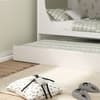 Ashley White Wooden Bunk Bed with Trundle