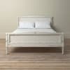 Willis & Gambier Atelier White Wooden High Foot End Bed Frame