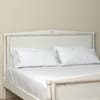 Willis & Gambier Atelier White Wooden High Foot End Bed Frame