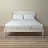Willis & Gambier Atelier White Wooden Low Foot End Bed Frame