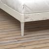 Willis & Gambier Atelier White Wooden Low Foot End Bed Frame