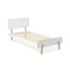 Atlantic White Wooden Bed