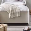 Atlantis White and Taupe Wooden Car Toddler Bed