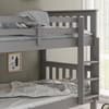 Atlantis Grey Wooden Bunk Bed Frame