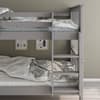 Atlantis Grey Wooden Bunk Bed Frame