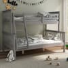 Atlantis Grey Wooden Triple Sleeper Bed Frame - 3ft Single Top and 4ft Small Double Bottom