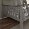 Atlantis Grey Wooden Triple Sleeper Bed Frame - 3ft Single Top and 4ft Small Double Bottom