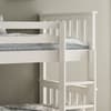 Atlantis White Finish Solid Pine Wooden Bunk Bed