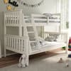 Atlantis White Finish Solid Pine Wooden Triple Sleeper Bunk Bed