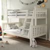 Atlantis White Finish Solid Pine Wooden Triple Sleeper Bunk Bed