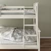 Atlantis White Triple Sleeper with 2 Clay Mattresses Included