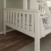 Atlantis White Finish Solid Pine Wooden Triple Sleeper Bunk Bed