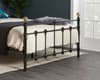 Atlas Black Metal Bed Frame - 4ft Small Double