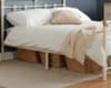 Atlas Cream Metal Bed