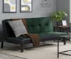 Aurora Green Fabric Sofa Bed