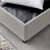 Avery Stone Grey Fabric Ottoman Storage Bed