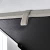Avery Stone Grey Fabric Ottoman Storage Bed