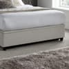 Avery Stone Grey Fabric Ottoman Storage Bed