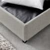 Avery Stone Grey Fabric Ottoman Storage Bed