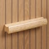 Axel Oak 2 Drawer Fluted Bedside Table