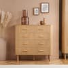 Axel Oak 5 Drawer Fluted Chest of Drawers