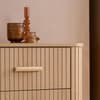 Axel Oak 5 Drawer Fluted Chest of Drawers