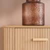 Axel Oak 5 Drawer Fluted Chest of Drawers
