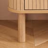 Axel Oak 5 Drawer Fluted Chest of Drawers