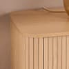 Axel Oak 6 Drawer Fluted Chest of Drawers