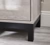 Bali Grey Oak 4 Drawer Wooden Chest