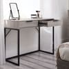 Bali Grey Oak 2 Drawer Wooden Dressing Table & Desk