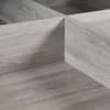 Bali Grey Oak Wooden Bookcase Ottoman Storage Bed