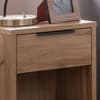 Bali Oak 1 Drawer Wooden Bedside Table