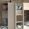 Barca Blue and Oak Wooden Bunk Bed