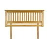 Barcelona Solid Pine Finish Wooden Headboard