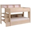 Bibop Acacia Wooden Bunk Bed with Underbed Trundle