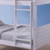 Bedford White Wooden Bunk Bed Frame - 3ft Single