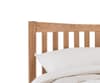 Bergamo Solid Oak Wooden Bed Frame - 4ft6 Double