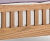 Bergamo Solid Oak Wooden Bed