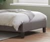 Berlin Grey Fabric Bed