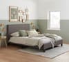 Berlin Grey Fabric Bed Frame - 4ft6 Double