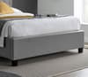 Brandon Grey Fabric Ottoman Bed