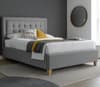 Brandon Grey Fabric Ottoman Bed