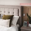 Brandon Oatmeal Fabric Ottoman Bed